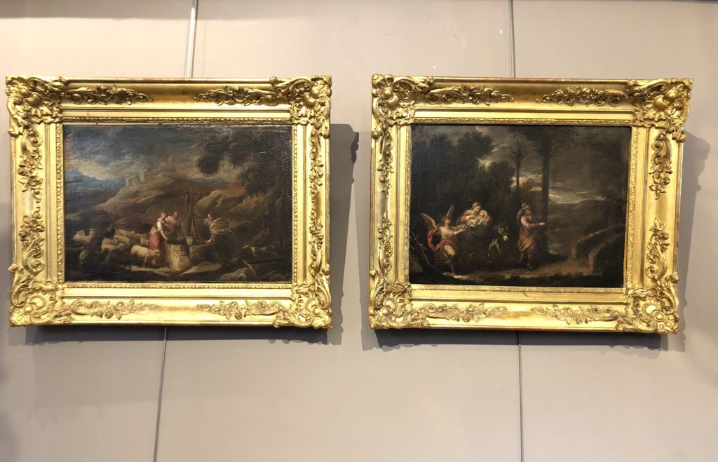 Trois tableaux d’époque fin XVII ème siècle.