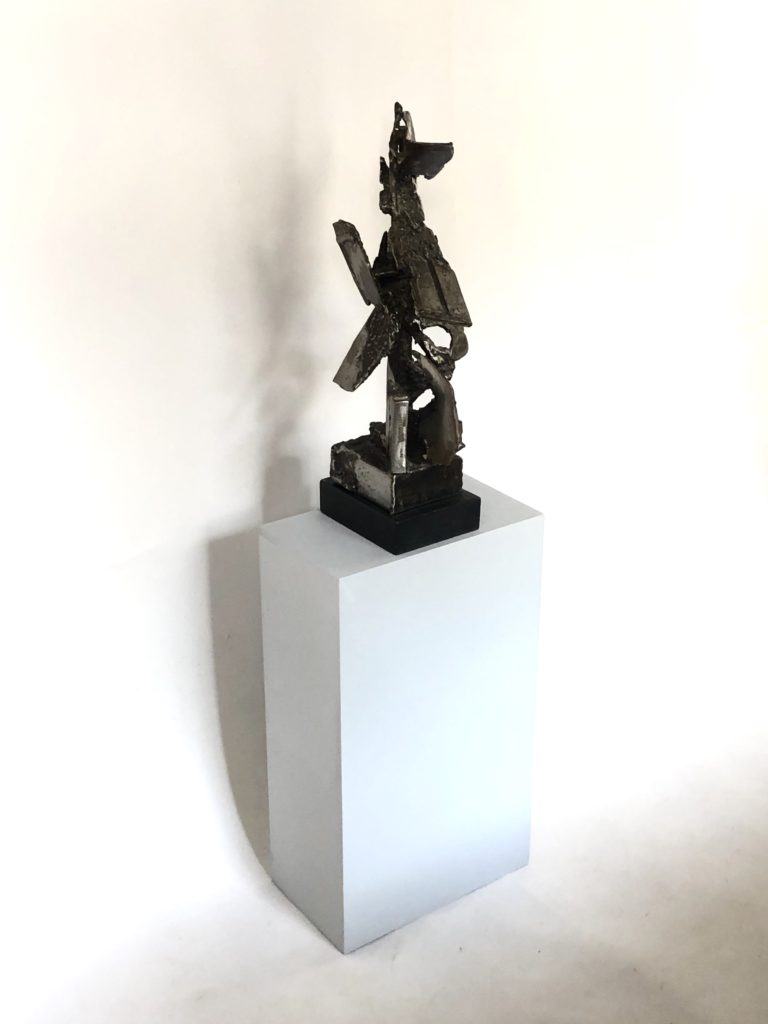 Sculpture Eole en métal de Claude QUILLATEAU.