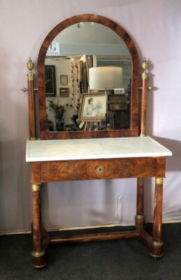 Coiffeuse d’époque XIX ème siècle, Empire. 1400€.