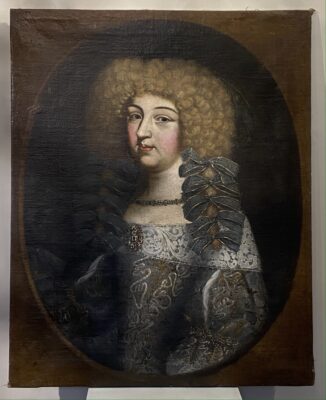 Portrait d’une femme de qualité, XVII ème siècle. 3400€.